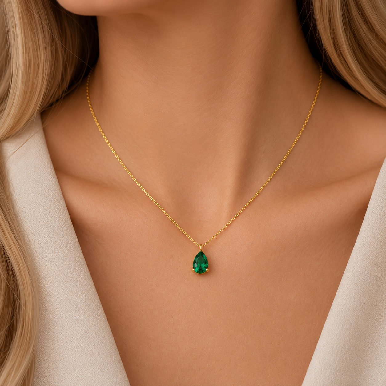 Naomi Opal Pendant Necklace