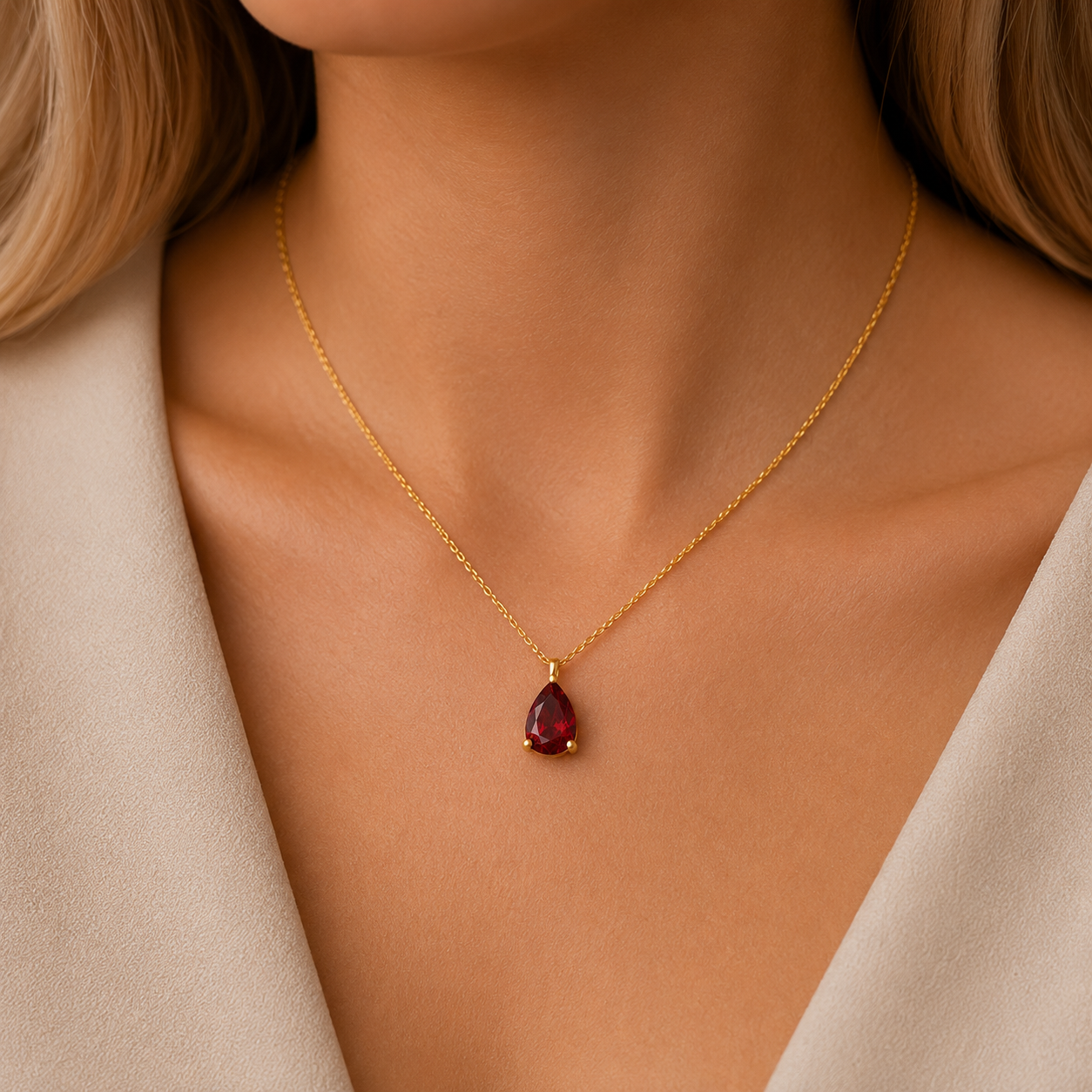 Naomi Opal Pendant Necklace