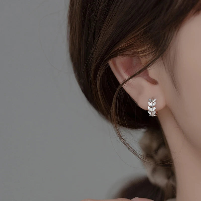 Fleur Hoop Earrings