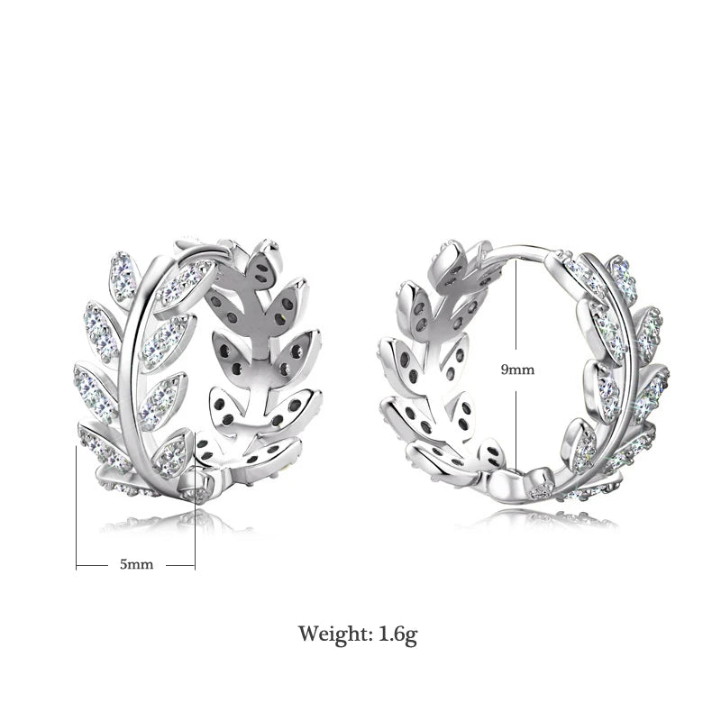 Fleur Hoop Earrings