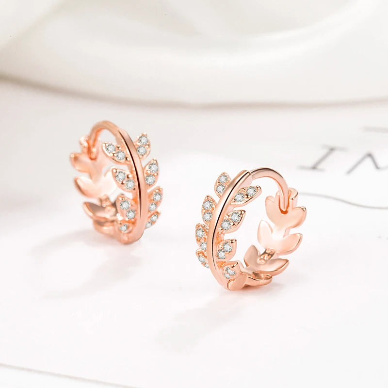Fleur Hoop Earrings
