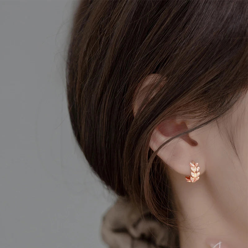 Fleur Hoop Earrings