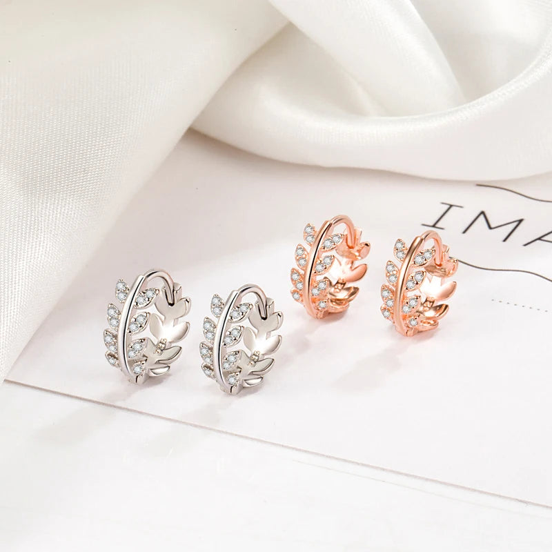 Fleur Hoop Earrings