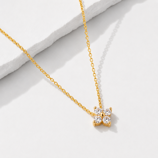 Alyssa Clover Necklace