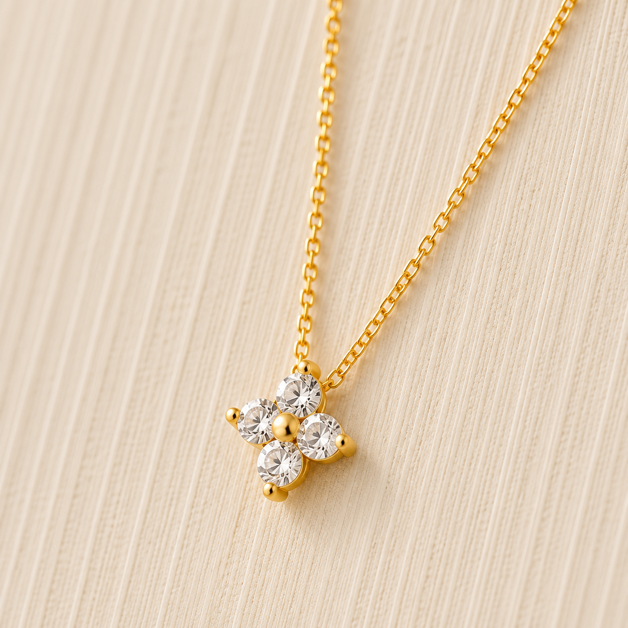 Alyssa Clover Necklace